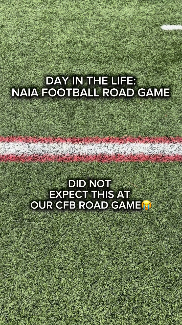 Definitely wasn’t expecting THIS on a college football road trip