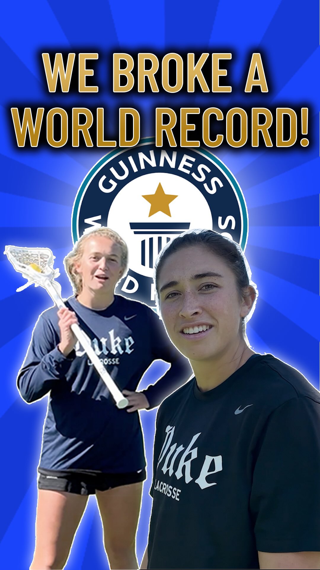 Camilla + Sadie Attempt A Guinness World Record!!