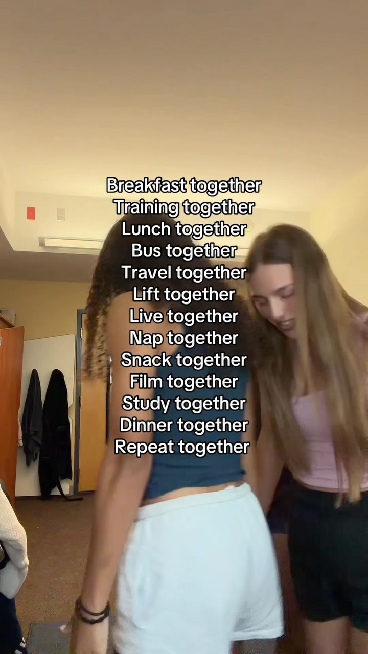 Always with each other!